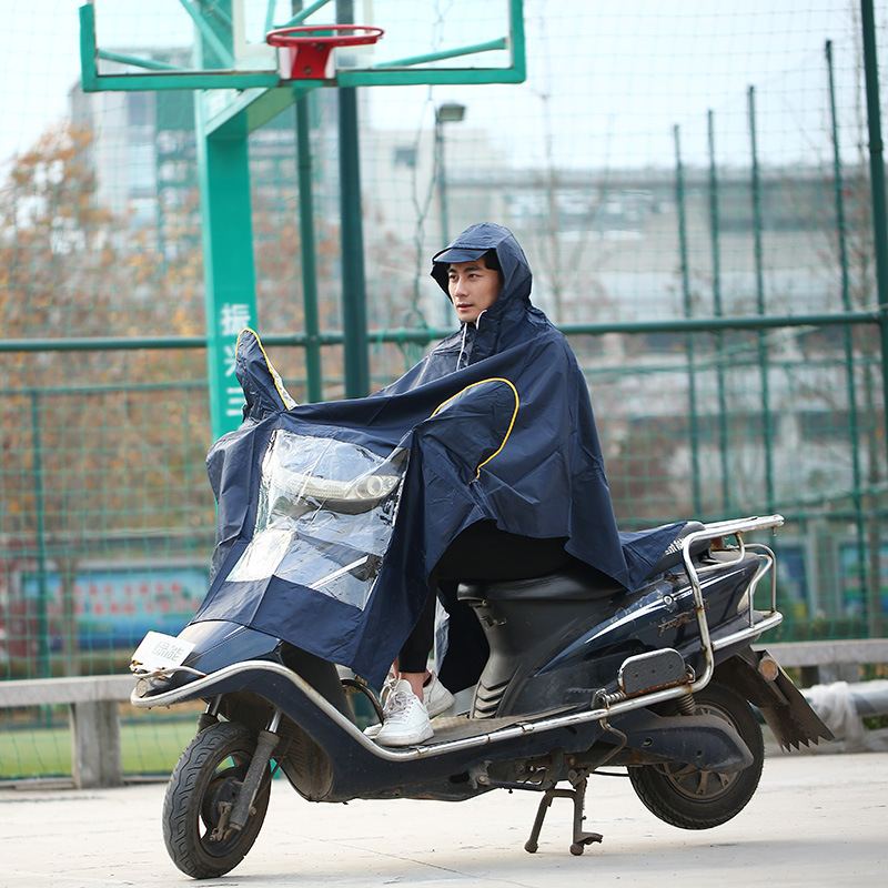 Wholesale of export electric vehicles, motorcycles, adult raincoats, large-sized cycling raincoats for street stalls and night markets from manufacturers details Picture