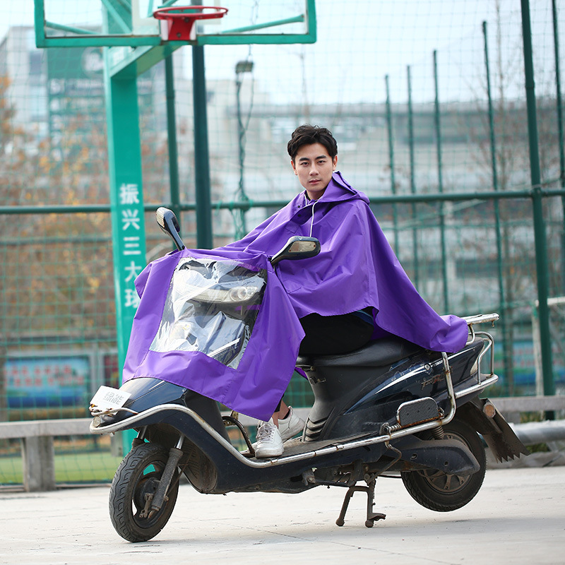 Taobao electric scooter poncho outdoor adulto ride PVC impermeable uso diario tienda general stand mercado nocturno al por mayor personalizado