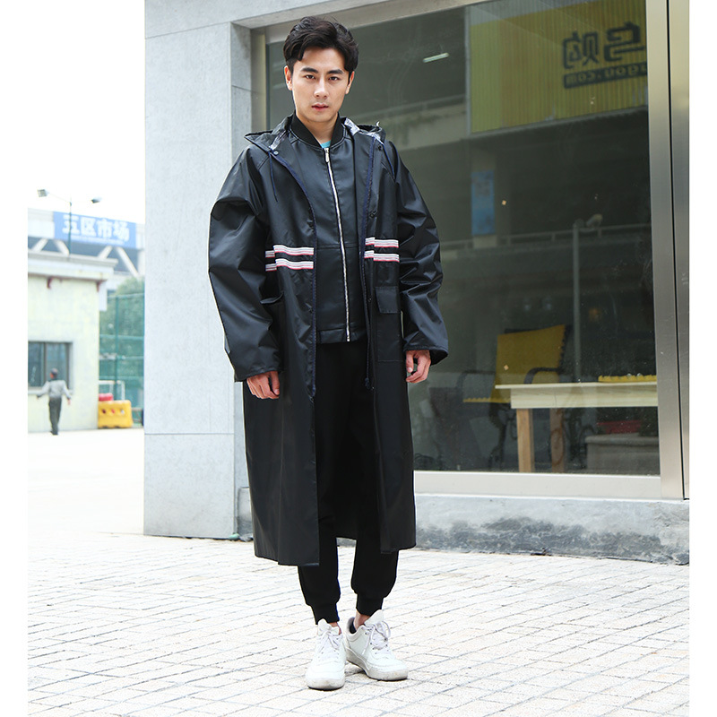 Coreano nuevo estilo impermeable abrigo creativo taobao poncho de lluvia de tira reflectante necesidades diarias departamento general al por mayor personalizado