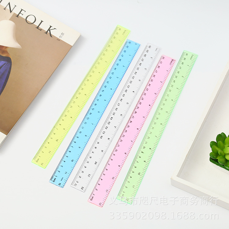 彬斌文具办公文具用品 30cm长尺子 厂家直销学习用品批发