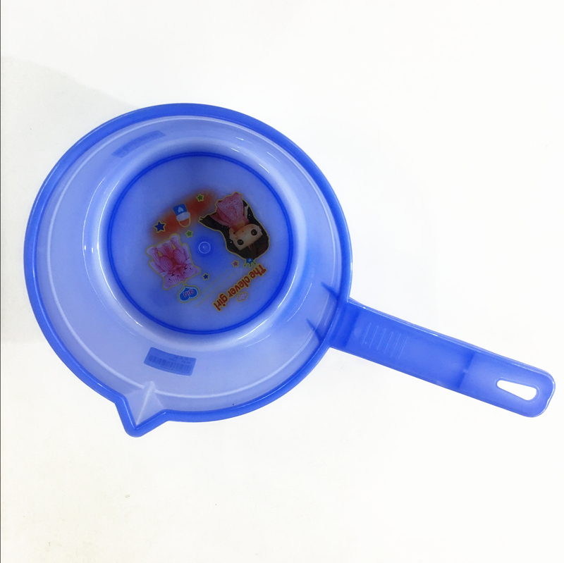 Printed plastic ladle Household water ladle Cooking ladle Bath shampoo bath ladle