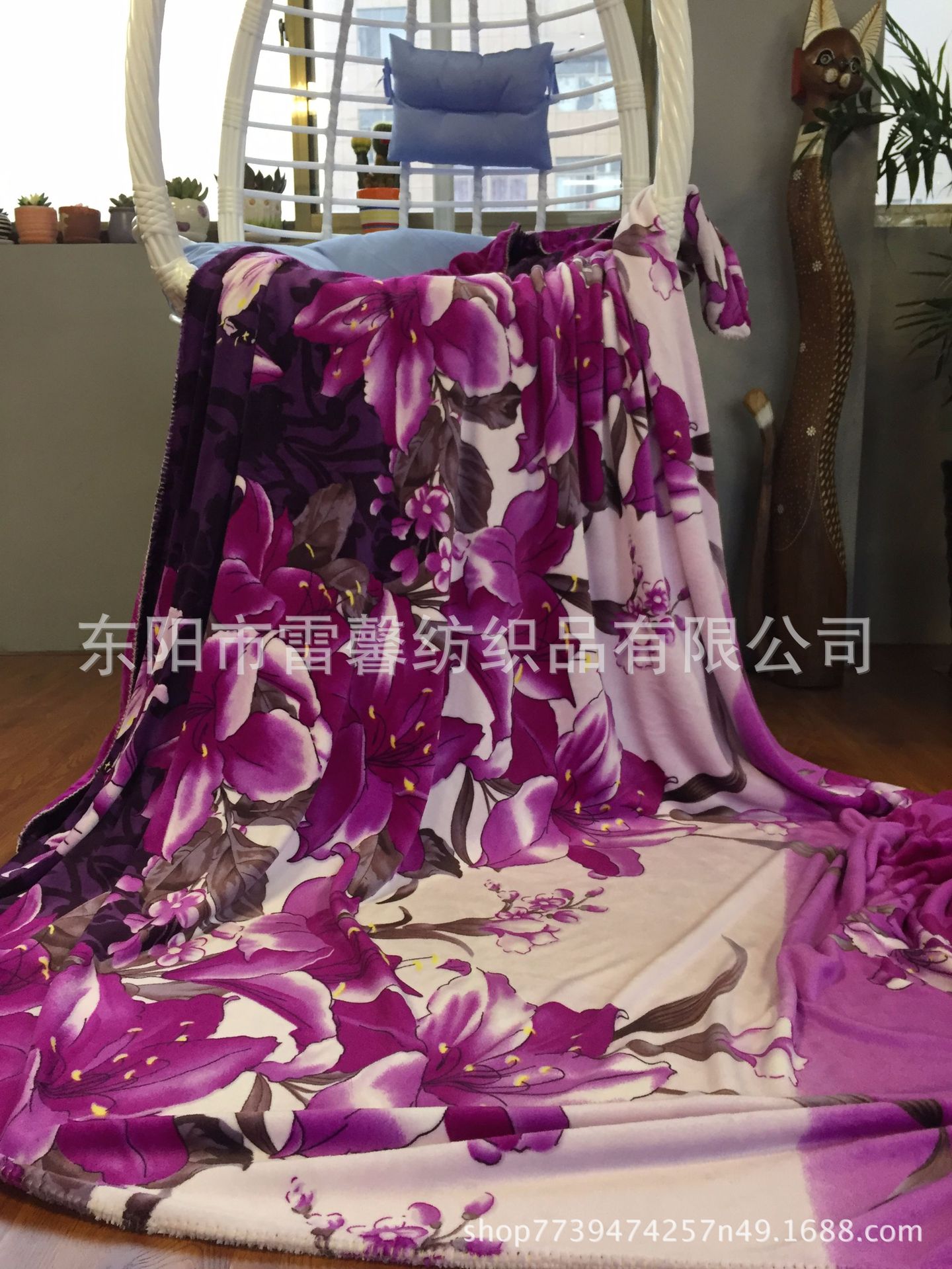 Lei Xin Textile Fleece Ultra Soft Double Compound Blanket Fleece Fleece Blanket Specification drawing