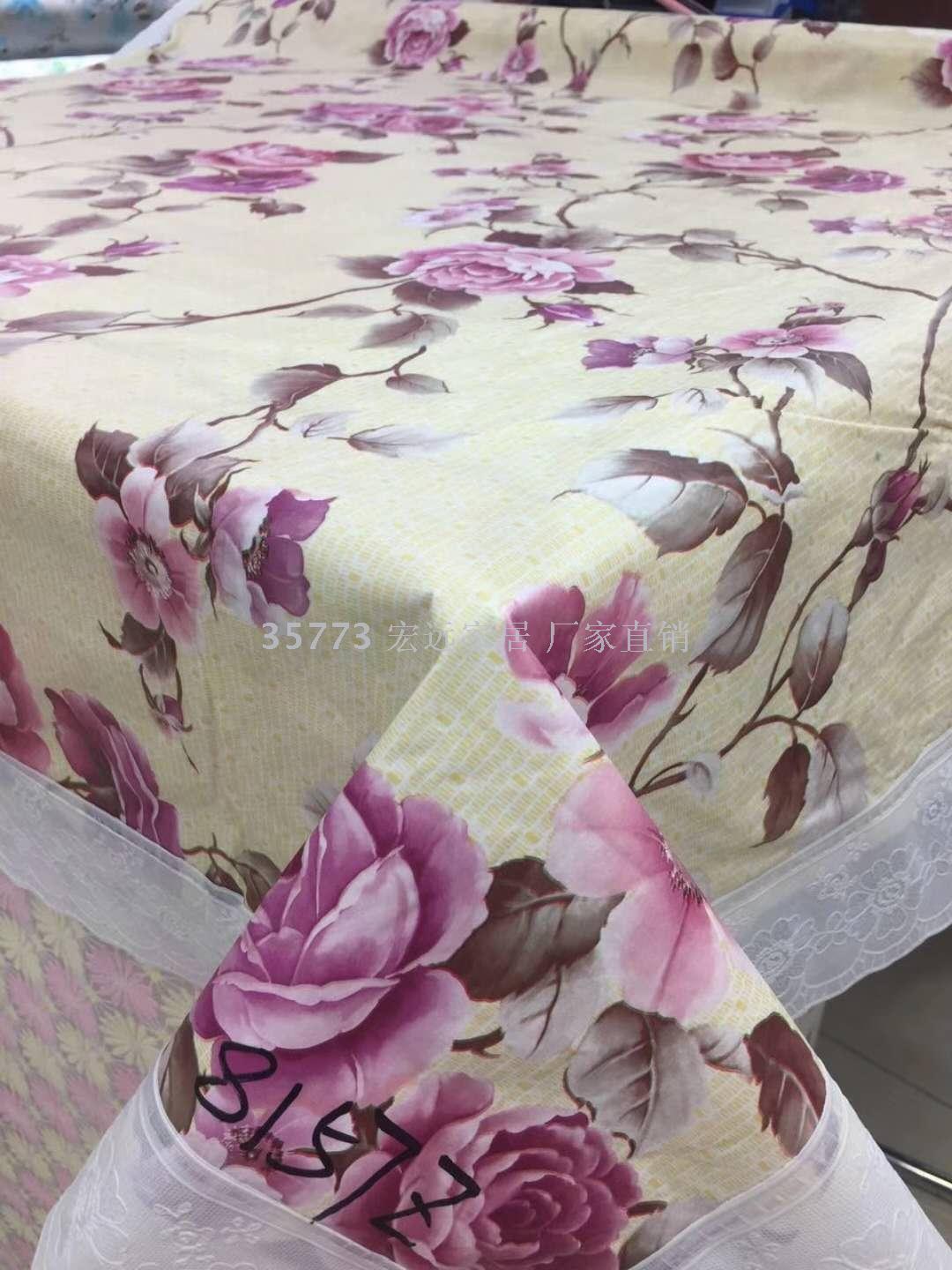 Three-inch lace trim new style in stock, factory direct sales, new style tablecloths, high-end household tablecloths, best-selling tablecloths Application Scenario