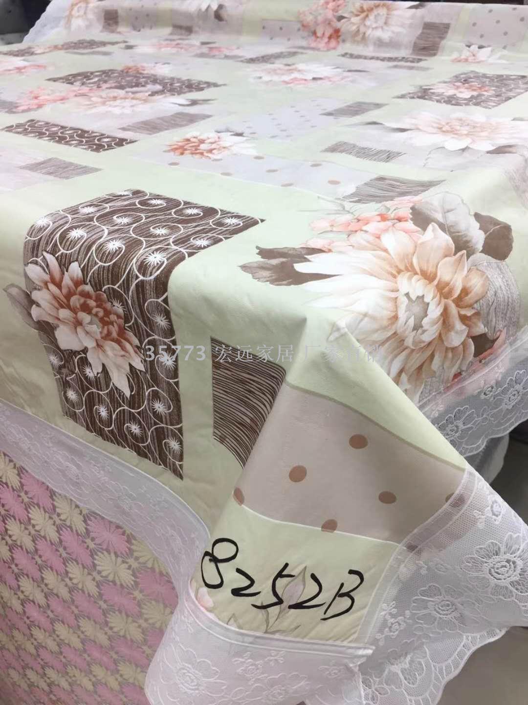 Three-inch lace trim new style in stock, factory direct sales, new style tablecloths, high-end household tablecloths, best-selling tablecloths Specification image
