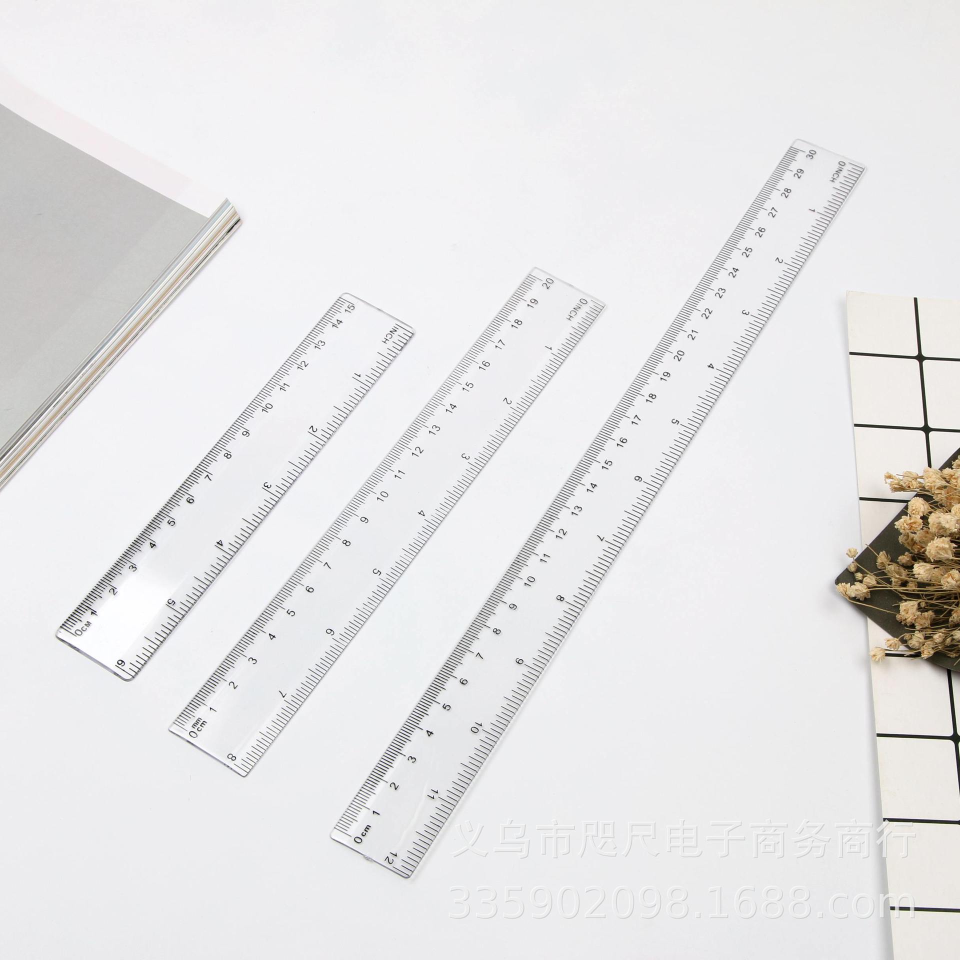 独角鹿/18cm套尺/博才套尺/几何绘图尺/文具用品细节图