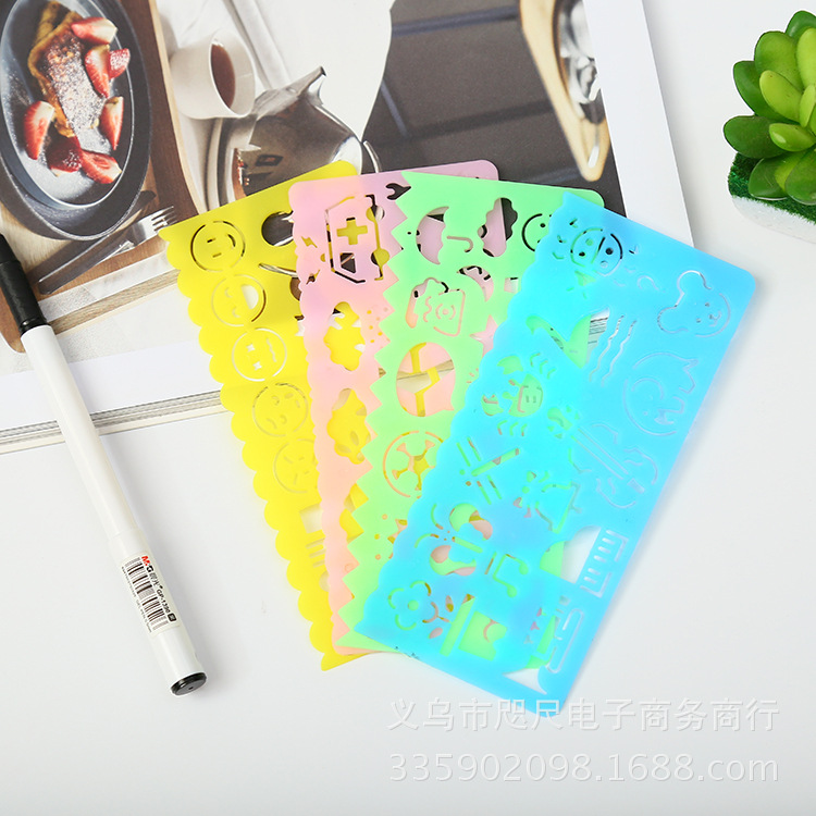 儿童益智画板塑料配件涂鸦早教幼儿新款上市彩色交通汽车人物动物