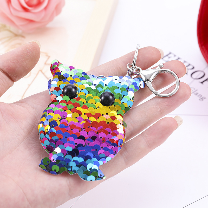 Ultrasonic Embossed Children's Wear Children's Hats Headwear Hair Accessories Diy Accessories With Sequined Owl Wholesale details Picture