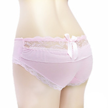 Ladies' sexy panties with hollowed-out bow ladies' rose panties Syani 3559