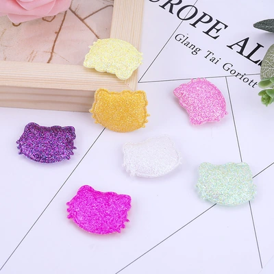 Manufacturers Direct Sales Of Ultrasonic Embossing New Moustache Cat Children Hair Accessories Hairpin Handcrafted Accessories