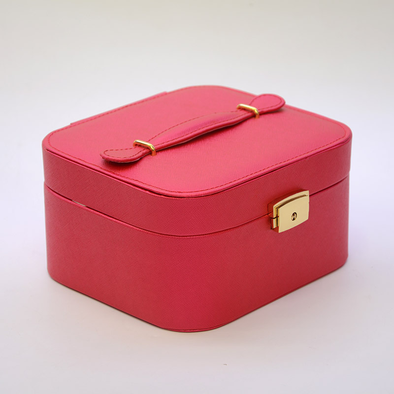 Jewelry storage box PU jewelry box PU jewelry box jewelry storage box