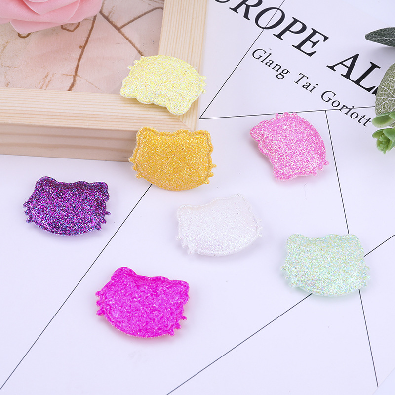 Manufacturers Direct Sales Of Ultrasonic Embossing New Moustache Cat Children Hair Accessories Hairpin Handcrafted Accessories Application Scenario