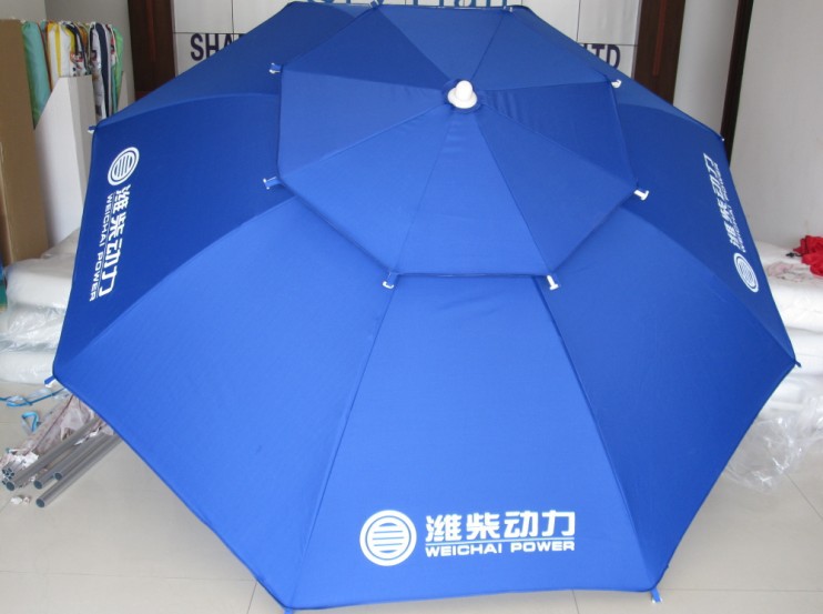 定制钓鱼伞2.4米防风防晒户外直杆伞 来样定做防紫外线钓鱼