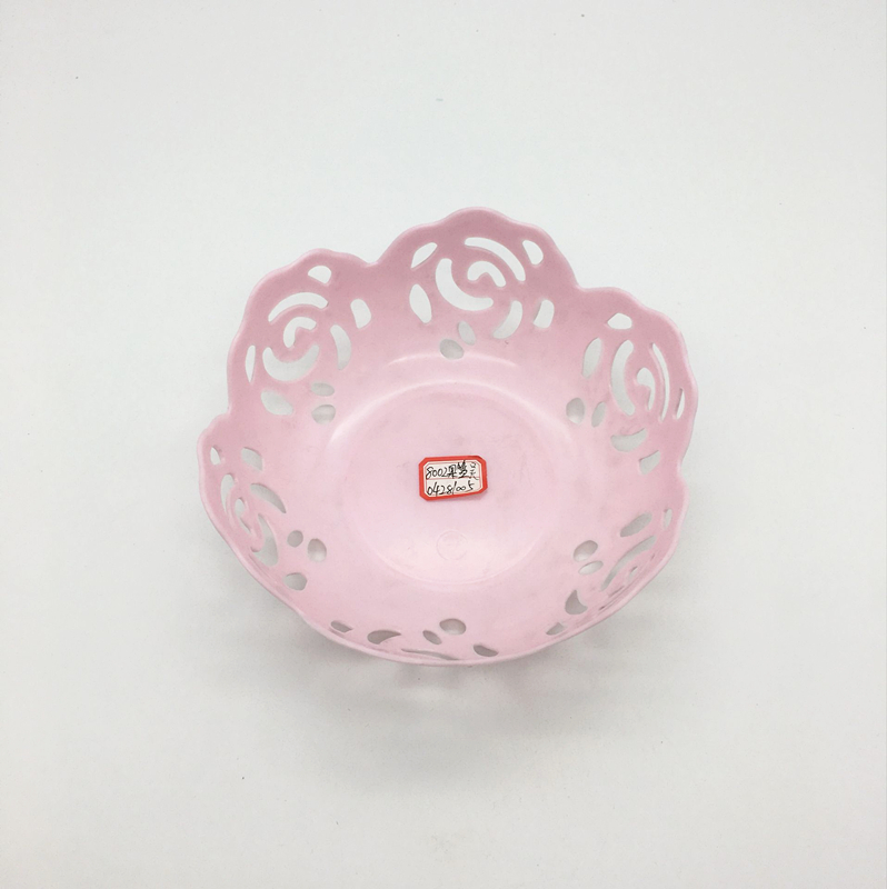 塑料花边果篮 家用水果篮蔬菜篮 厨房客厅收纳篮