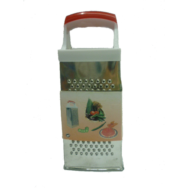 Low-price wholesale of 7-inch double-color handle four-sided planer multi-functional fruit, ginger, garlic, potato and radish planers