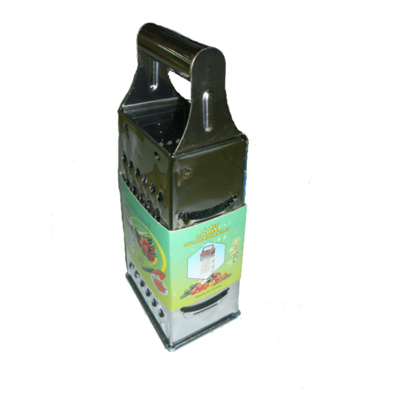 Factory direct sales of high-quality 9-inch steel-handled four-sided grater for fruits, ginger, garlic, potatoes and radishes Application Scenario