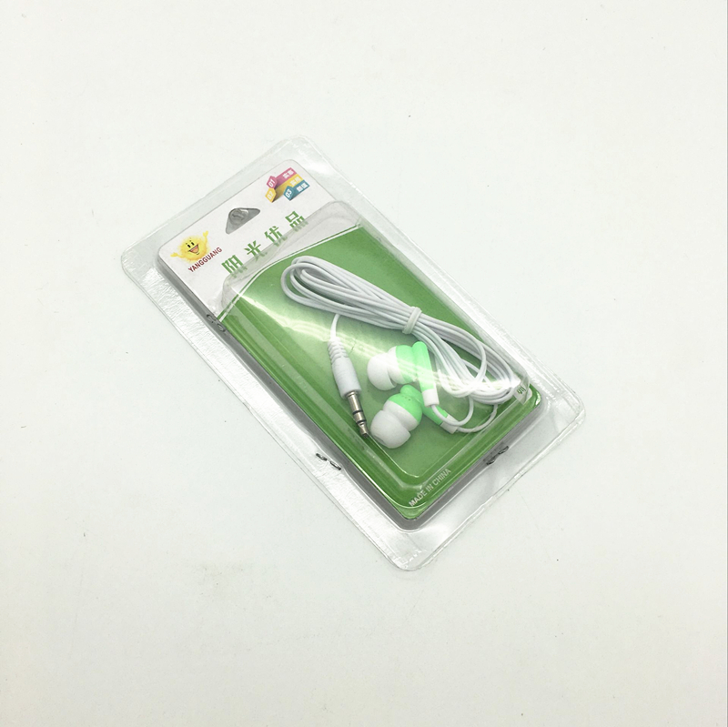 Sunshine card-mounted headphones, Android universal earbuds, in-ear earbuds Specification image