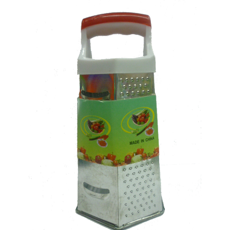 Yachuang supplies 8-inch six-sided grater, dual-color handle multi-functional vegetable slicer and grater details Picture