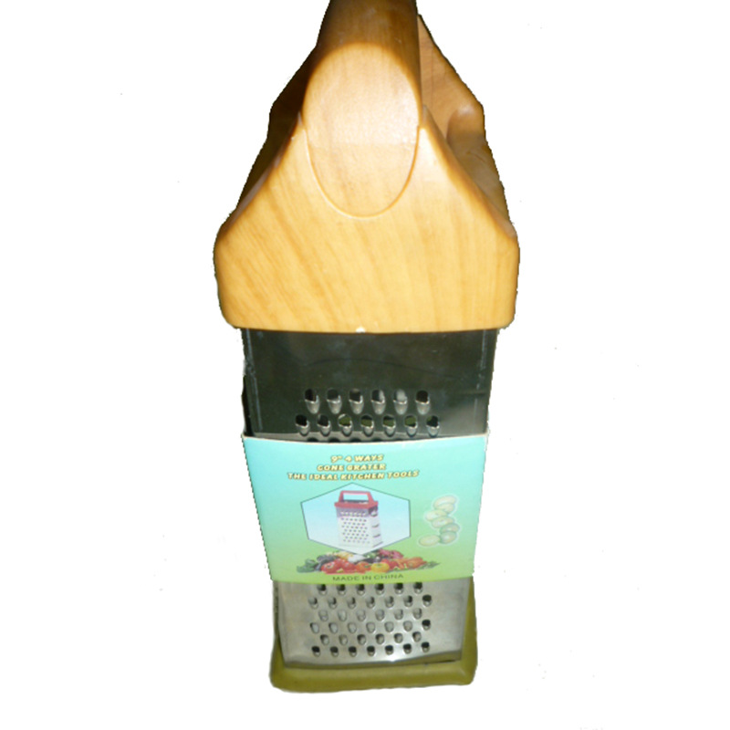 9-inch wood grain four-sided multi-functional vegetable grater, grater and slicer Application Scenario