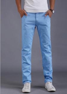 New autumn casual pants for men, slimming straight leg pants, youth Korean-style business pure cotton Application Scenario