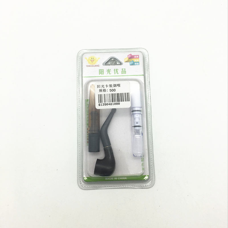 Sunshine card-mounted cigarette holder, cigarette holder filter, circulating and washable filter cigarette holder details Picture