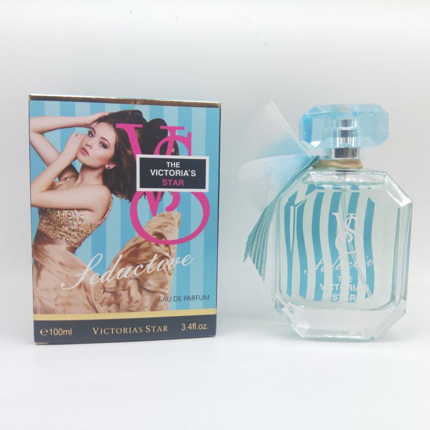 维多利亚的秘密蓝色条纹香水