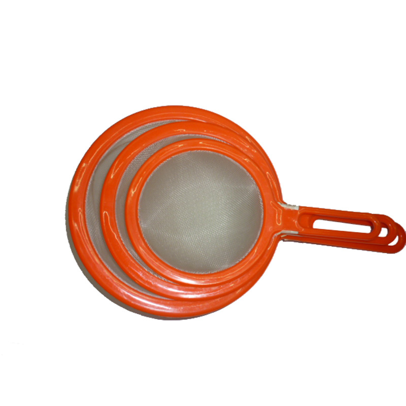 Yachuang large-sized 20cm diameter plastic handle oil filter, oil filter and tea filter screen Specification image