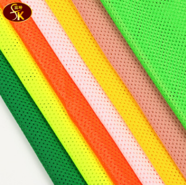 Manstar mesh polyester knitted fabric for low-elastic bird eye fabric for breathable sportswear