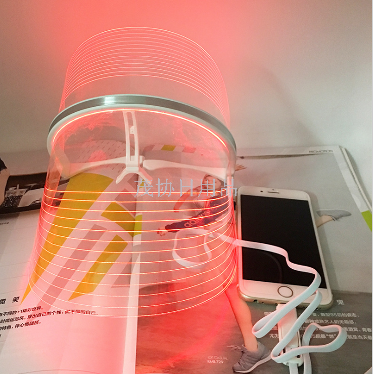 面罩方络LED面膜仪彩光美容仪产品图