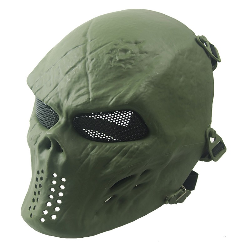 防护面罩实物图