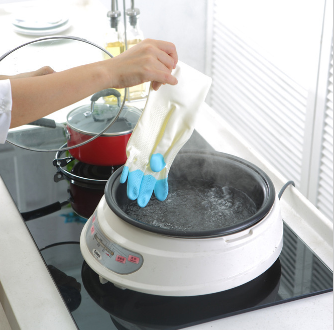 家务清洁橡胶手套 家用洗衣洗碗 防水加厚细节图