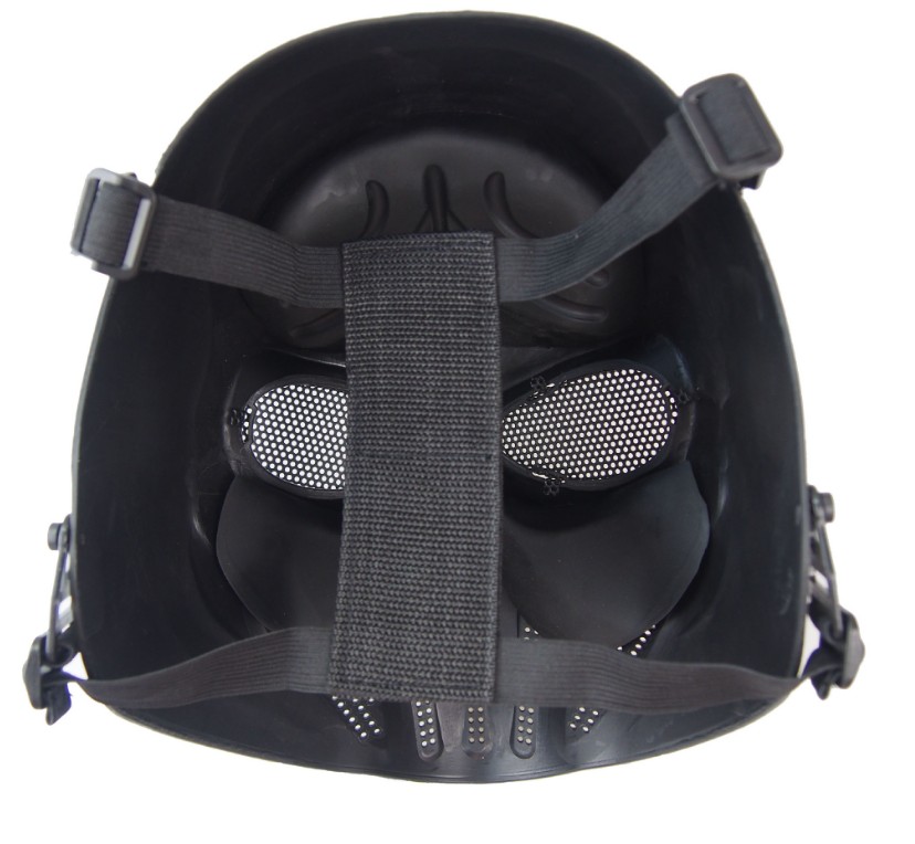 防护面罩实物图