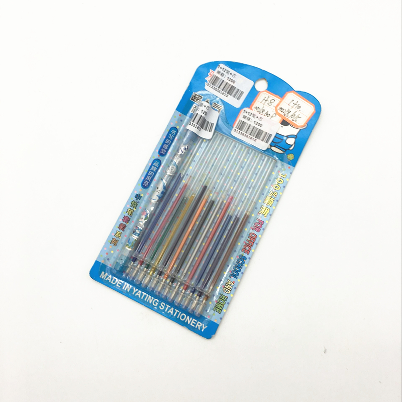 1+12 colored pens, flash pens, highlighters, watercolor doodles, watercolor pens Application Scenario