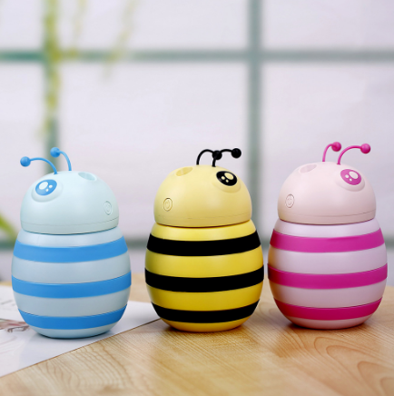 New Little Bee humidifier Mini USB Car Office purification humidifier gift customization