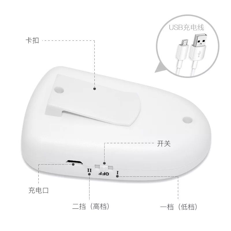 New USB rechargeable ultrasonic mosquito repellent Specification image