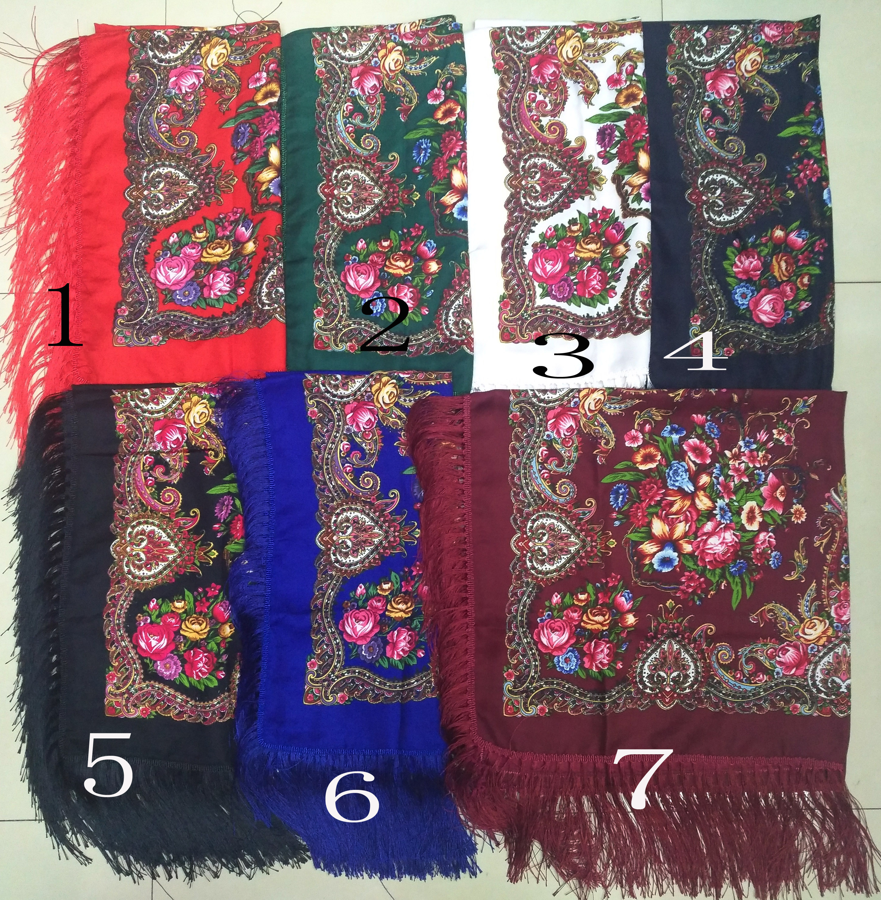 Nigara Scarf details Picture