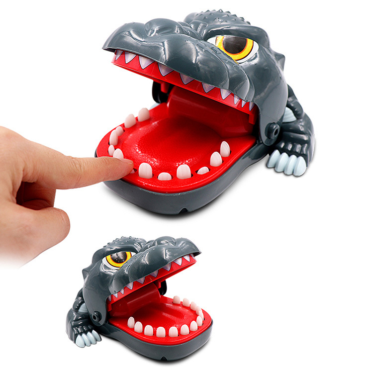 咬手指玩具咬手恐龙玩具抖音同款玩具桌面亲子整蛊咬人玩具礼物