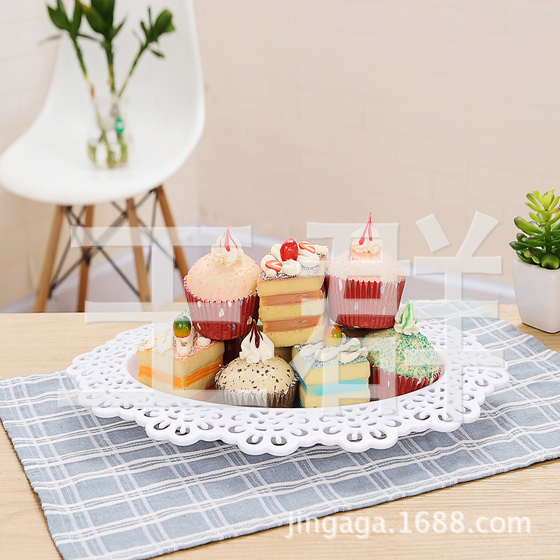 炫彩时尚大号果盘创意沙拉水果盘欧式塑料零食盘干果盘批发产品图