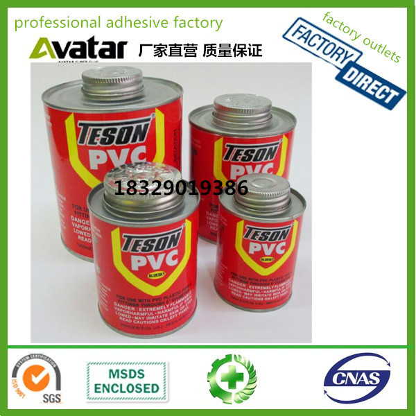 TESON PVC pipe glue TESON PVC CPVC UPVC pipe glue
