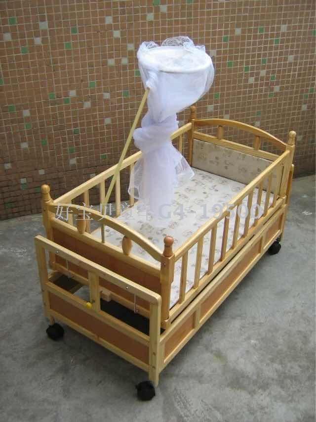 婴儿-宝宝木床