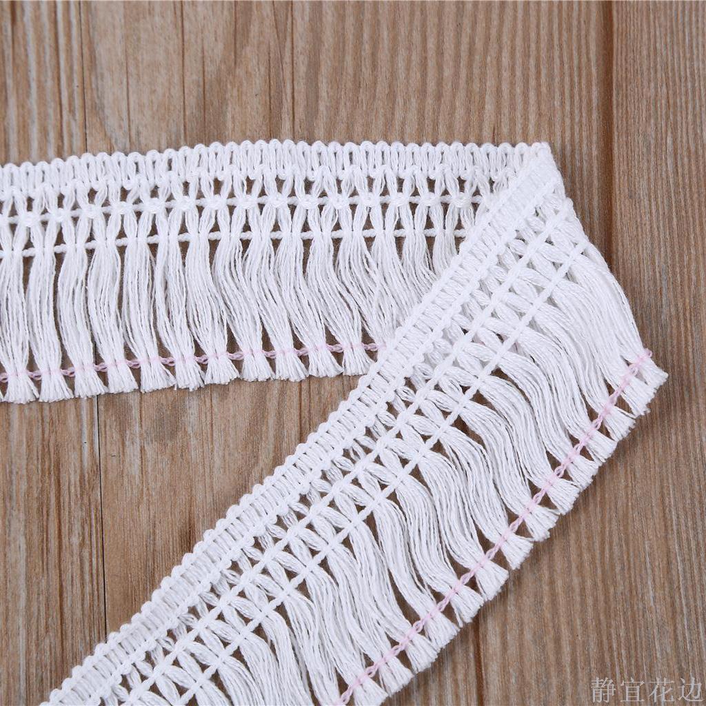 This White Fringe Row Lace Garment Hat Garment Accessories Specification drawing
