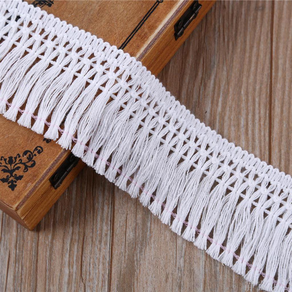 This White Fringe Row Lace Garment Hat Garment Accessories