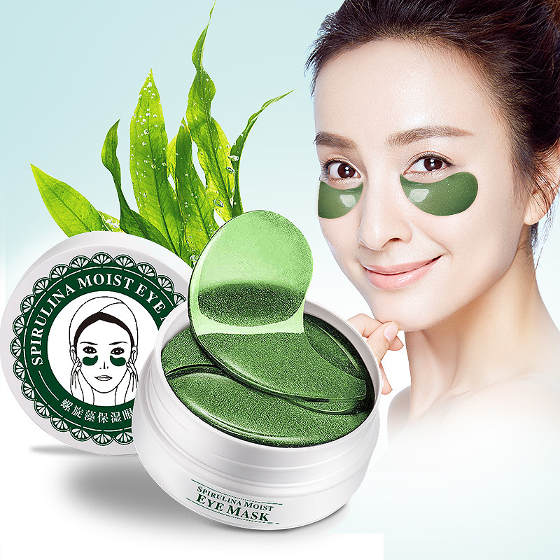 Than bamei spirulina red ginseng eye patch to reduce fine lines to remove eye bags dark circles eye care a substitute hair