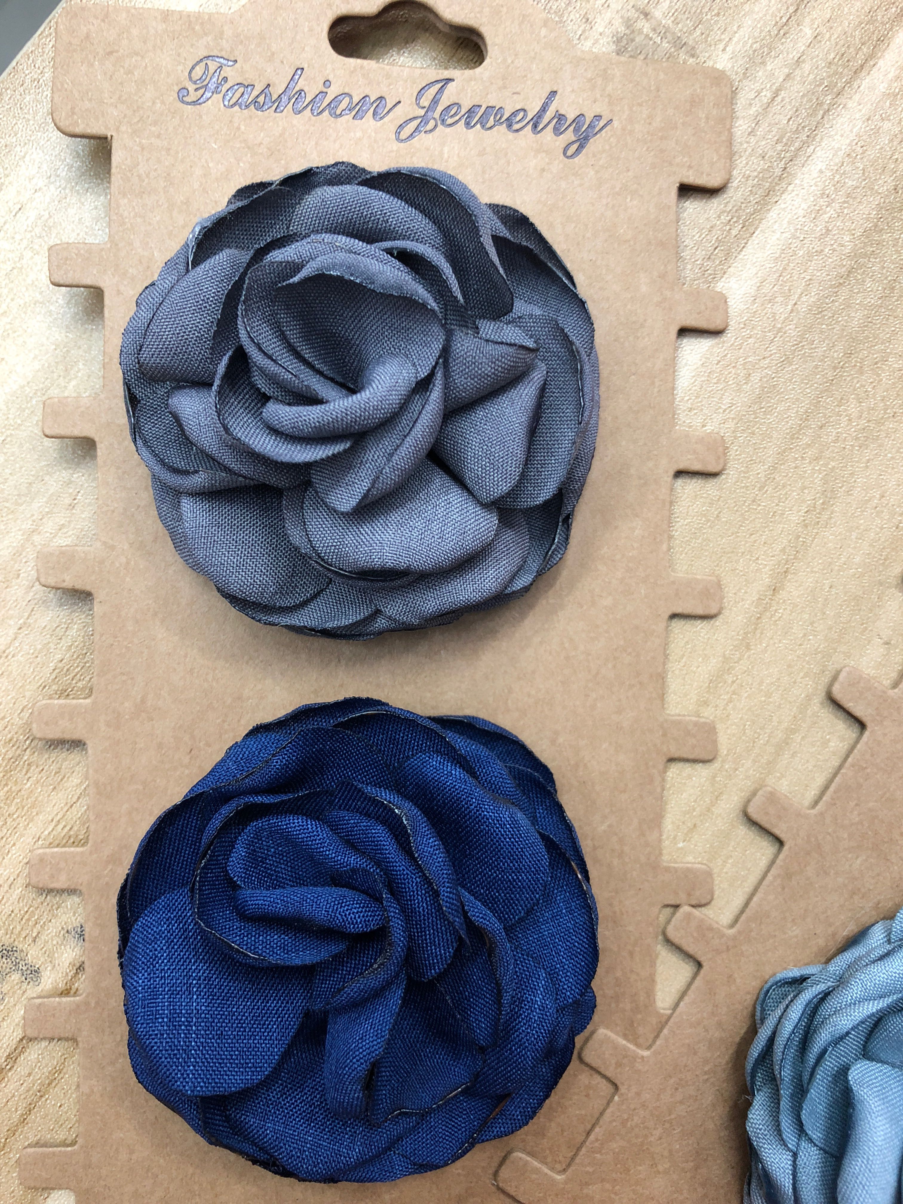 韩版diy布料花朵手工烧花发饰头饰帽子鞋子服装饰品厂家批发细节图