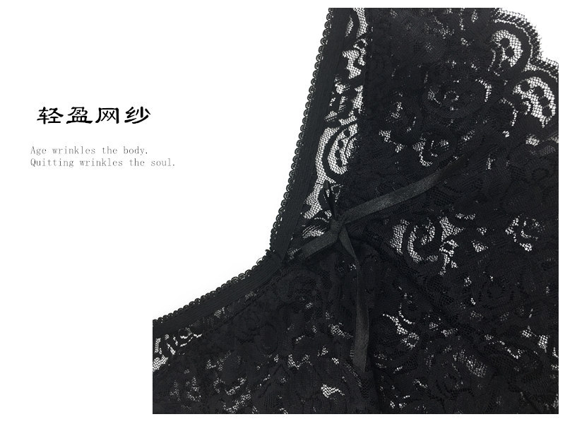 Yiwu Selection full lace bowknot ladies sexy underwear women interest triangle low waist small underwear Application Scenario