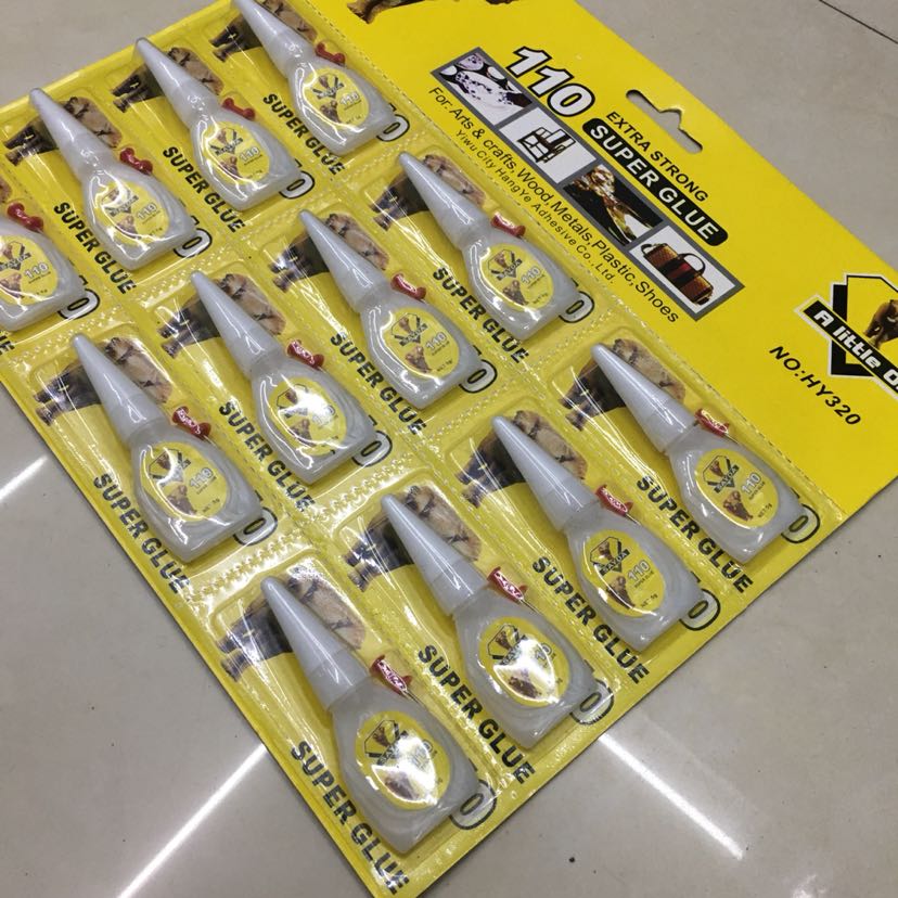 瞬间强力胶 12支/卡大象胶水 大象胶水批发502胶水产品图