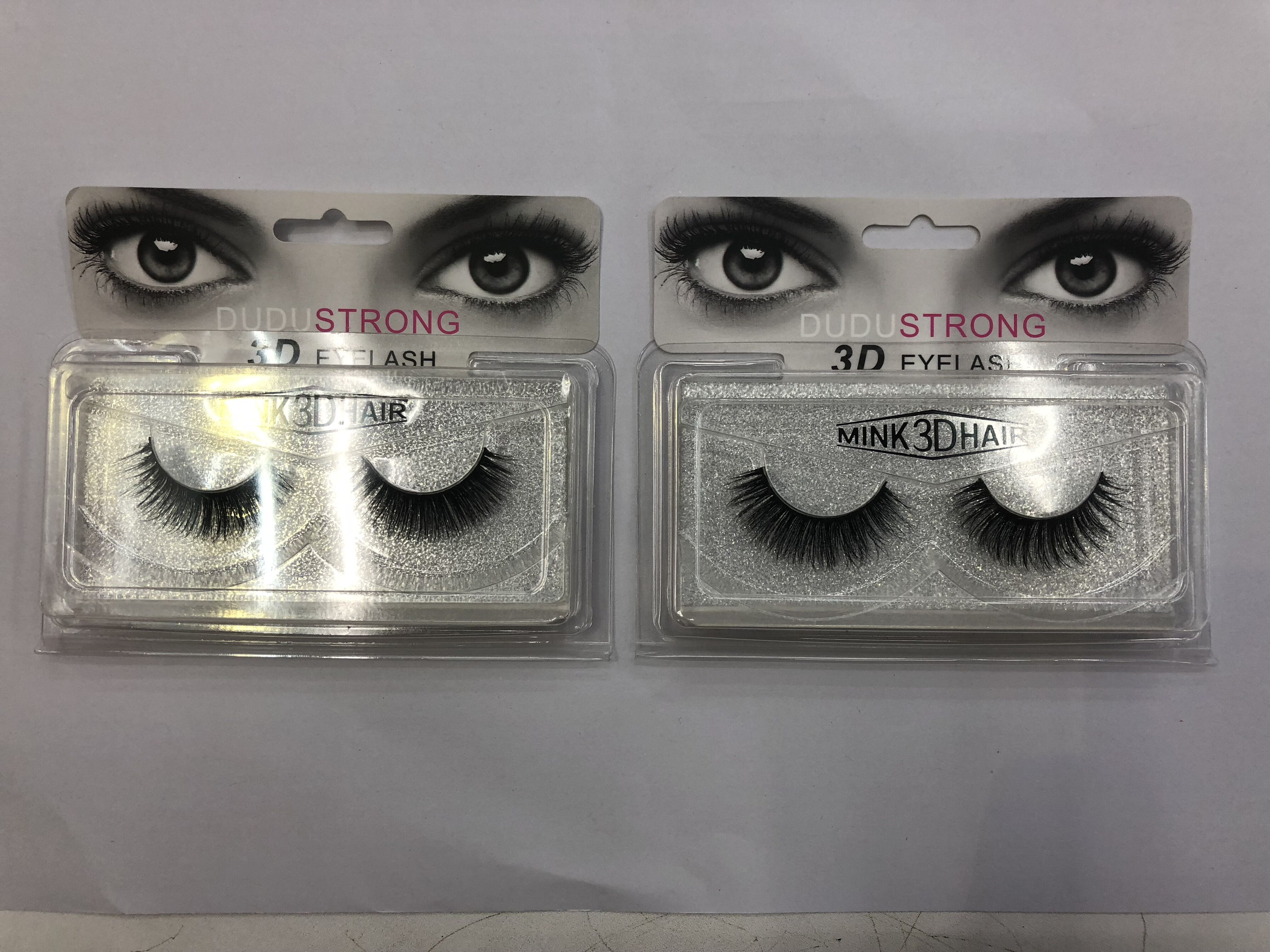 Card Mounted 3D False Eyelashes