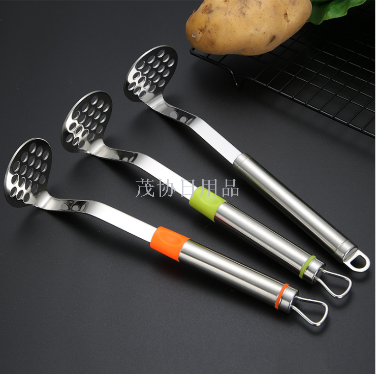 Stainless steel potato puree Press Kitchen Creative tools Crushing masher Potato potato press manual press
