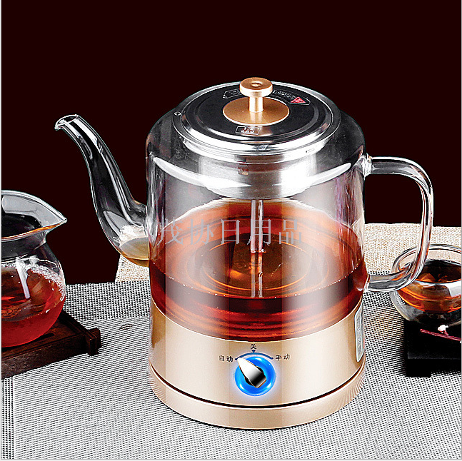 Kangle Tea cooker, fully automatic steam health pot for black tea, thickened glass, multi-functional