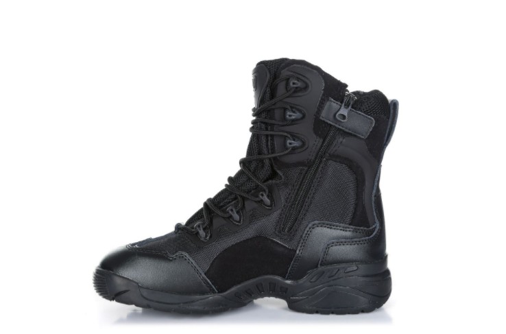 户外运动真皮作战靴 沙漠靴军靴男特种兵训练陆战靴军鞋产品图