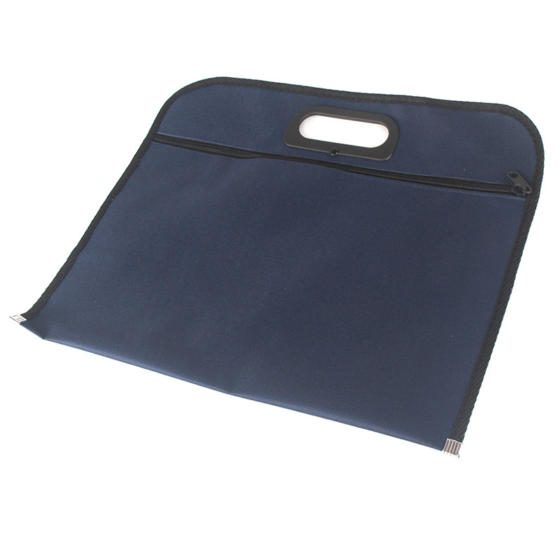 File bags, handbags, double-layer Oxford cloth, conference bags, archive bags, office bags, customizable logo printing and advertising details Picture